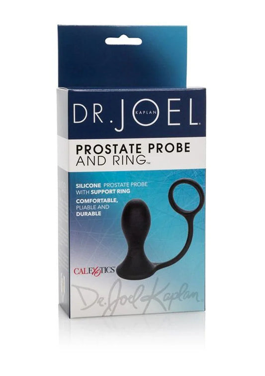 Dr. Joel Kaplan Prostate Probe And Ring by CalExotics - Happytoys Sexshop: Toys for Feeling Happy & Easy 😊 - Discreet geleverd