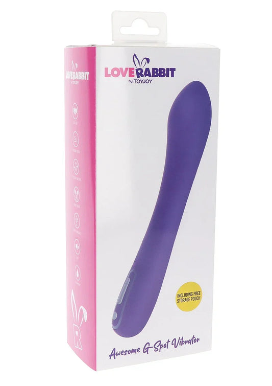 ♀ ToyJoy Love Rabbit Awesome G-spot Vibrator - Happytoys Sexshop: Toys for Feeling Happy & Easy 😊 - Discreet geleverd