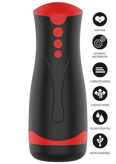 Deep Squeeze Masturbator by Hidden Desire - Happytoys Sexshop: online sex shop for Feeling Happy & Easy 😊 - Discreet geleverd