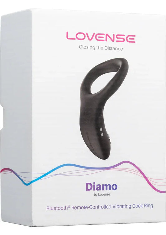 Diamo vibrating Cock Ring by Lovesense - Happytoys Sexshop: Toys for Feeling Happy & Easy 😊 - Discreet geleverd