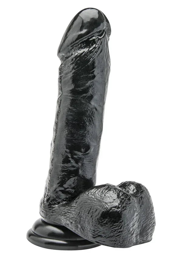 Bestel: Dildo PVC 18 cm Black by ToyJoy - bij Happytoys.nl, happytoys.be, Happytoys.ae: erotische sex webshop | liever Happy dan Easy âââââ