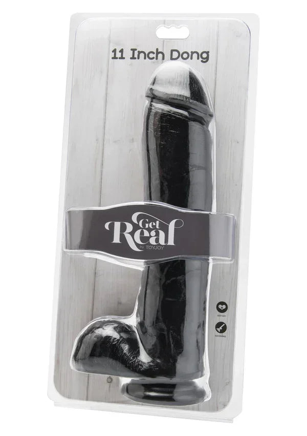 Bestel: Dildo PVC 28 cm by ToyJoy - bij Happytoys.nl, happytoys.be, Happytoys.ae: erotische sex webshop | liever Happy dan Easy ⭐⭐⭐⭐⭐