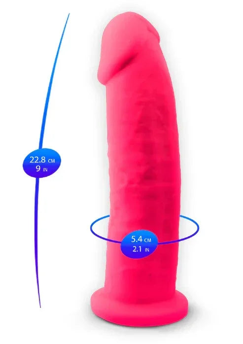 Bestel: Dong Model 9 inch by Silex - D - bij Happytoys.nl, happytoys.be, Happytoys.ae: erotische sex webshop | liever Happy dan Easy ⭐⭐⭐⭐⭐