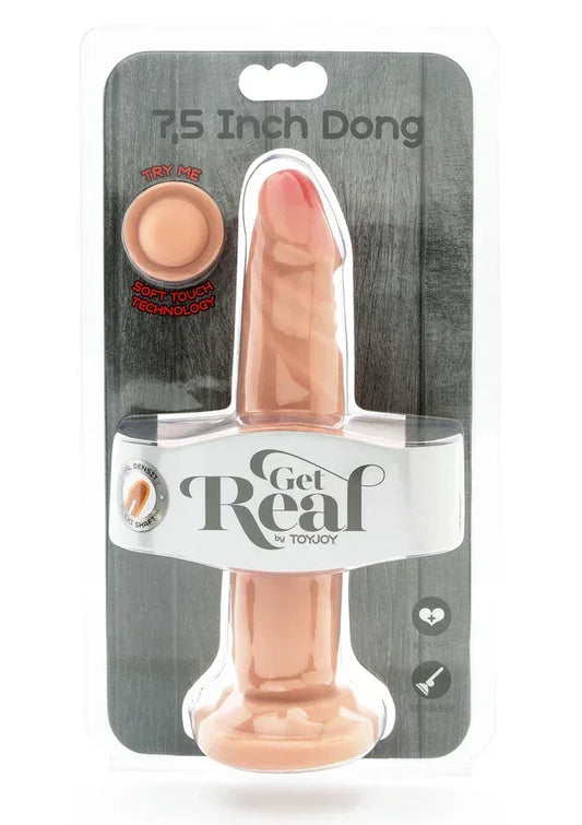 Dual Density Dong TPE 19 cm by ToyJoy - Happytoys Sexshop: online sex shop for Feeling Happy & Easy đ - Discreet geleverd