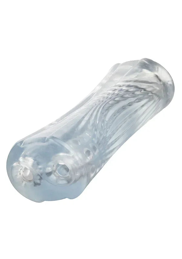 Dual Ribbed Stroker XL by CalExotics - Happytoys Sexshop: Toys for Feeling Happy & Easy 😊 - Discreet geleverd