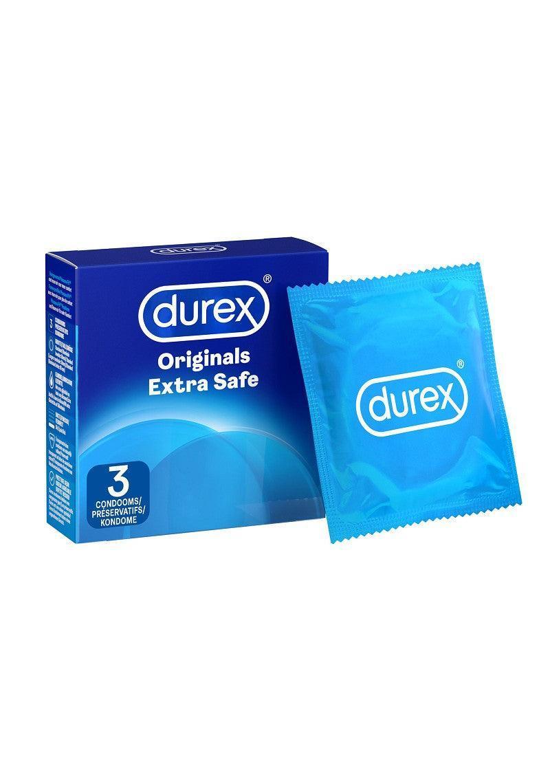 Bestel: Condoms NL / FR Extra Safe 6x3 pieces by Durex - bij Happytoys.nl, happytoys.be, Happytoys.ae: erotische sex webshop | liever Happy dan Easy ⭐⭐⭐⭐⭐