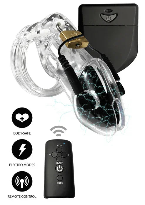 Electro Cock Cage by Hidden Desire - Happytoys Sexshop: online sex shop for Feeling Happy & Easy 😊 - Discreet geleverd