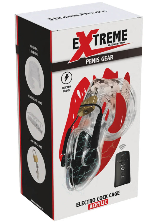 Electro Cock Cage by Hidden Desire