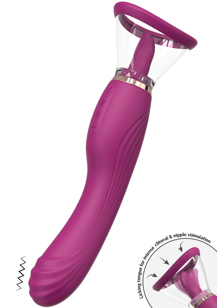 Euphoria Tongue, Suction & Stimulator by She.E.O