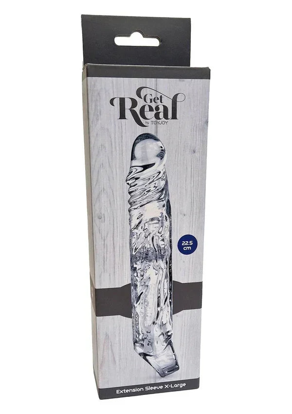 Bestel: Extension Sleeve TPE XL 22.5 cm by ToyJoy - bij Happytoys.nl, happytoys.be, Happytoys.ae: erotische sex webshop | liever Happy dan Easy ⭐⭐⭐⭐⭐
