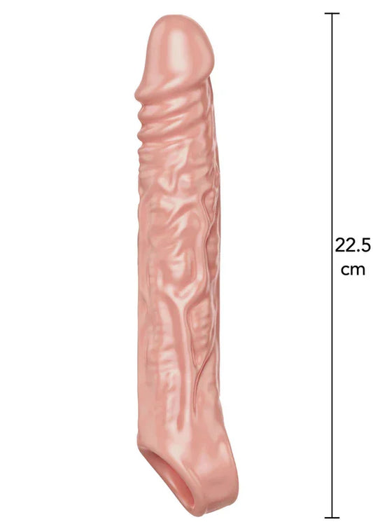 Extension Sleeve TPE XL 22.5 cm by ToyJoy - Happytoys Sexshop: Toys for Feeling Happy & Easy π - Discreet geleverd