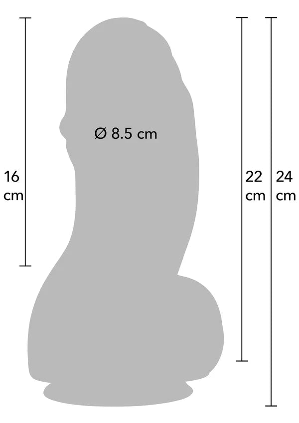 Fat Boys Dildo PVC 22 cm by Hidden Desire - Happytoys Sexshop: Toys for Feeling Happy & Easy π - Discreet geleverd