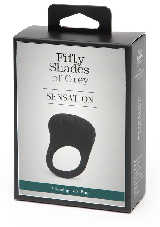 Sensation Rechargeable Vibrating Rabbit Love Ring by Fifty Shades of Grey - Happytoys Sexshop: online sex shop for Feeling Happy & Easy 😊 - Discreet geleverd