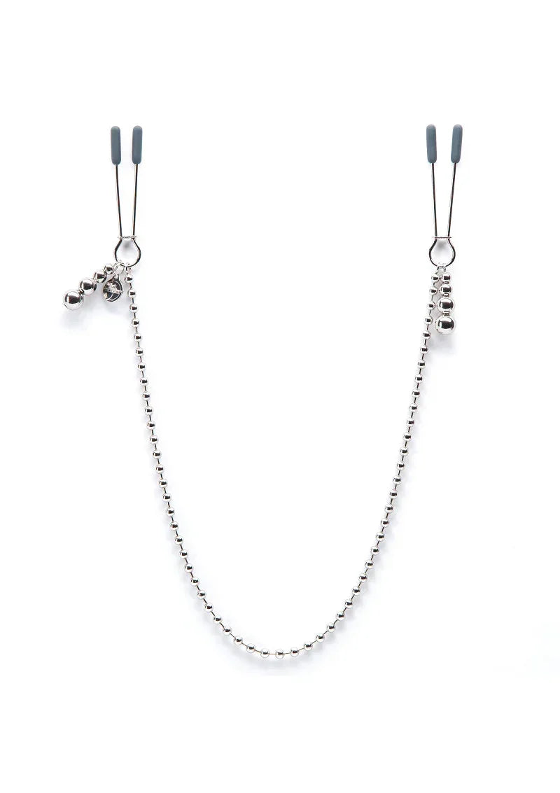 Bestel: At My Mercy Beaded Chain Nipple Clamps Fifty Shades Darker - bij Happytoys.nl, happytoys.be, Happytoys.ae: erotische sex webshop | liever Happy dan Easy ⭐⭐⭐⭐⭐
