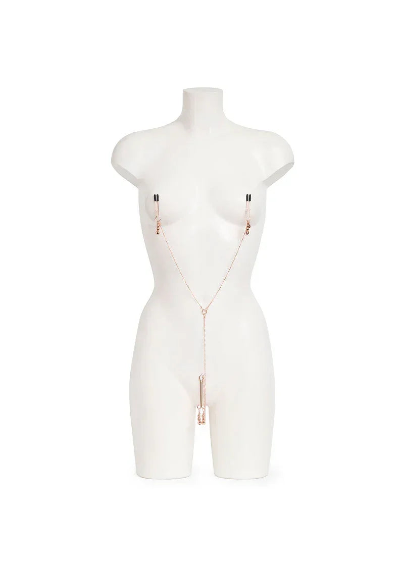 Bestel: Freed All Sensation Nipple & Clitoral Chain Fifty Shades - bij Happytoys.nl, happytoys.be, Happytoys.ae: erotische sex webshop | liever Happy dan Easy ⭐⭐⭐⭐⭐