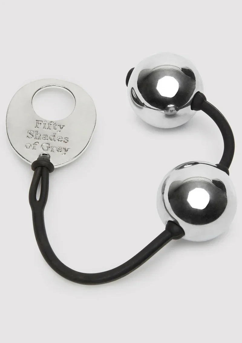 Bestel: Inner Goddess Silver Pleasure Balls 331g by Fifty Shades of Grey - bij Happytoys.nl, happytoys.be, Happytoys.ae: erotische sex webshop | liever Happy dan Easy ⭐⭐⭐⭐⭐
