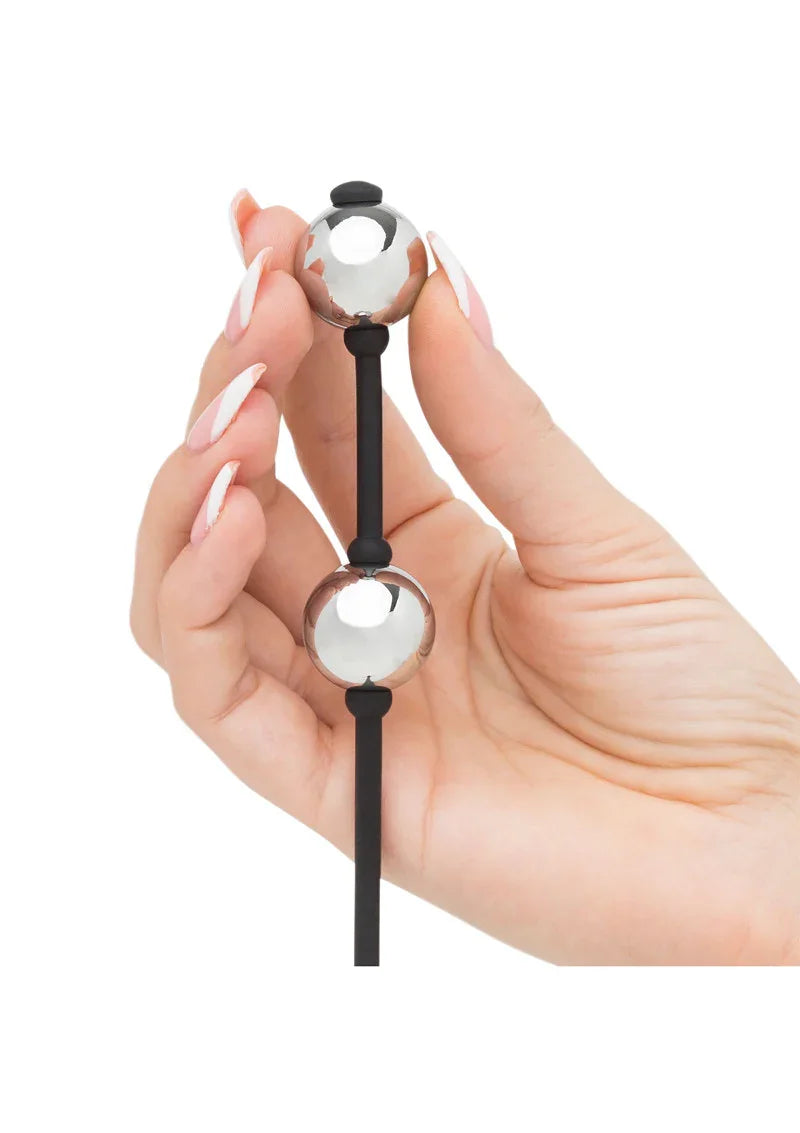 Inner Goddess Mini Silver Pleasure Balls 85g Fifty Shades of Grey - Happytoys Sexshop: online sex shop for Feeling Happy & Easy 😊 - Discreet geleverd