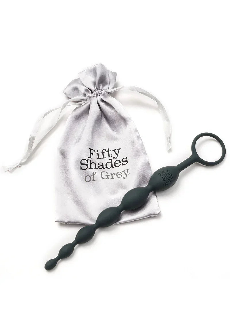 Bestel: Pleasure Intensified Anal Beads by Fifty Shades of Grey - bij Happytoys.nl, happytoys.be, Happytoys.ae: erotische sex webshop | liever Happy dan Easy ⭐⭐⭐⭐⭐