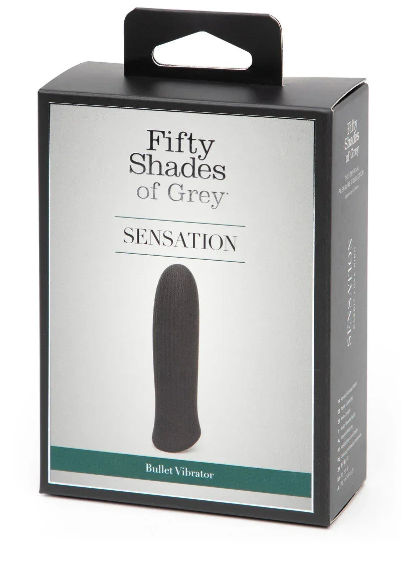 Bestel: Sensation Rechargeable Bullet Vibrator Fifty Shades of Grey - bij Happytoys.nl, happytoys.be, Happytoys.ae: erotische sex webshop | liever Happy dan Easy ⭐⭐⭐⭐⭐