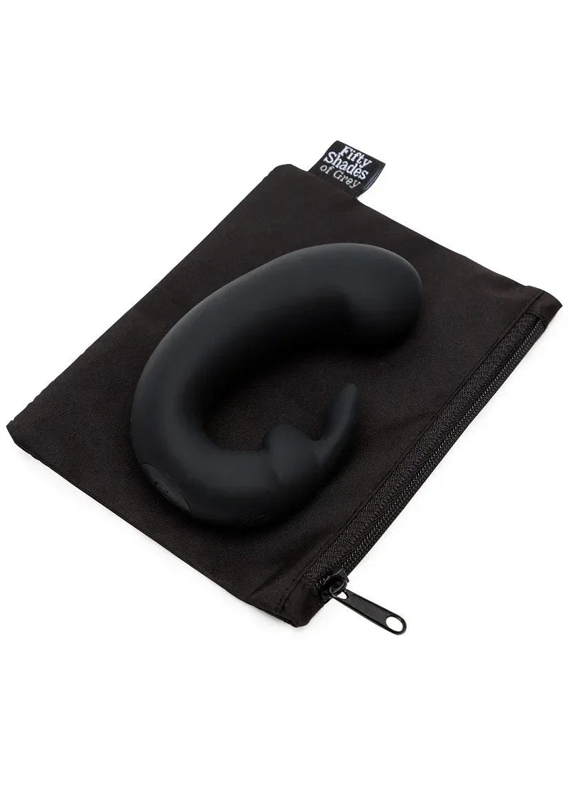 Bestel: Sensation Rechargeable G - Spot Rabbit Vibrator by Fifty Shades of Grey - bij Happytoys.nl, happytoys.be, Happytoys.ae: erotische sex webshop | liever Happy dan Easy ⭐⭐⭐⭐⭐