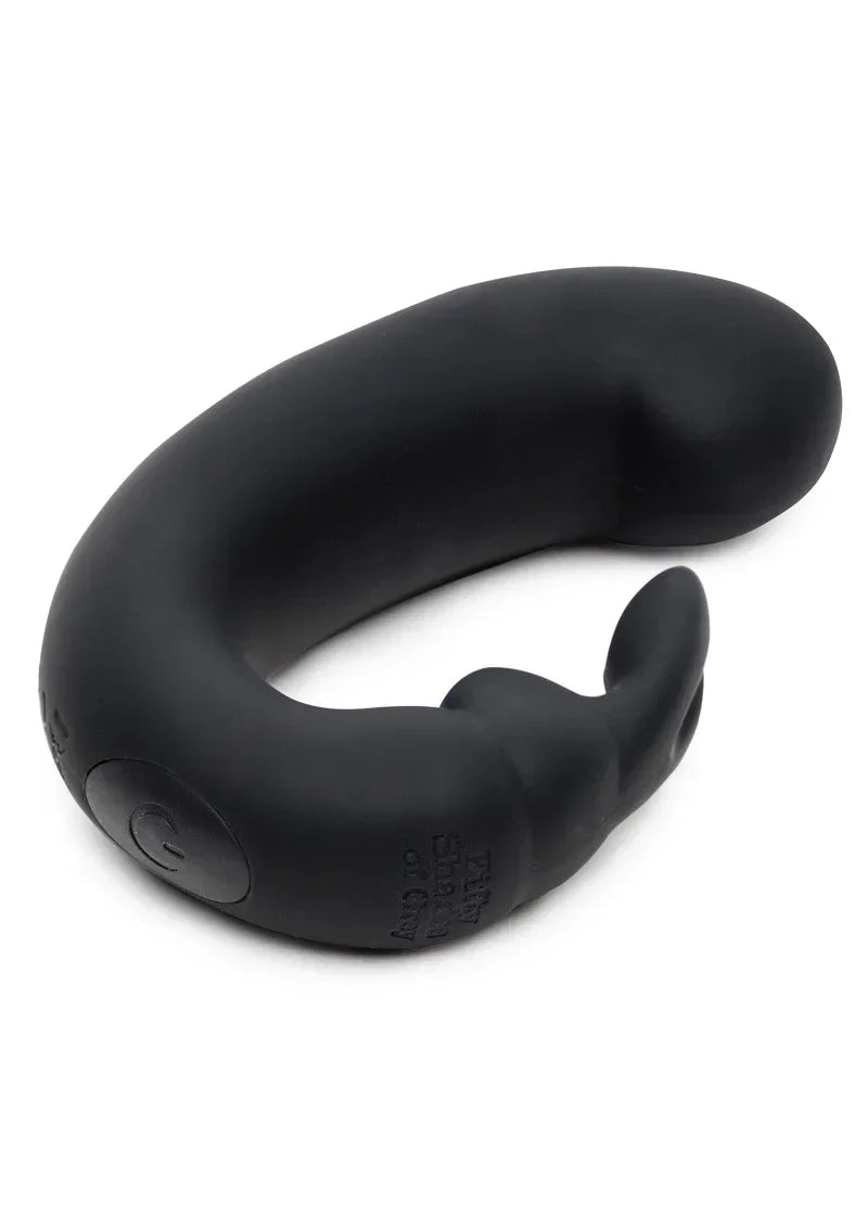 Bestel: Sensation Rechargeable G - Spot Rabbit Vibrator by Fifty Shades of Grey - bij Happytoys.nl, happytoys.be, Happytoys.ae: erotische sex webshop | liever Happy dan Easy ⭐⭐⭐⭐⭐