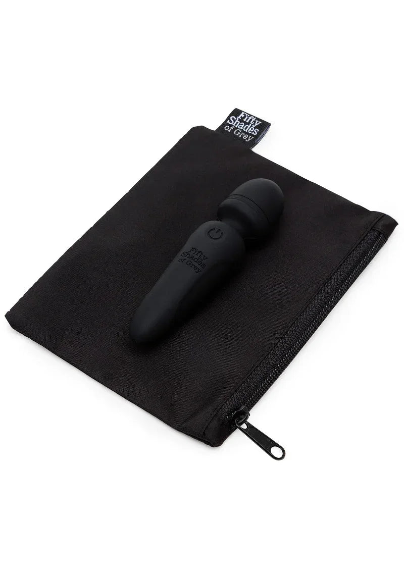 Bestel: Sensation Rechargeable Mini Wand Vibrator Fifty Shades of Grey - bij Happytoys.nl, happytoys.be, Happytoys.ae: erotische sex webshop | liever Happy dan Easy âââââ