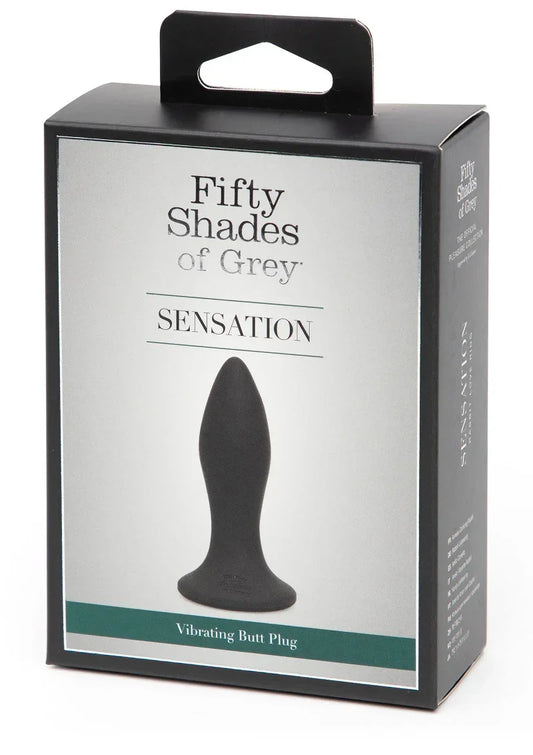 Sensation Rechargeable Vibrating Butt Plug by Fifty Shades of Grey - Happytoys Sexshop: online sex shop for Feeling Happy & Easy 😊 - Discreet geleverd