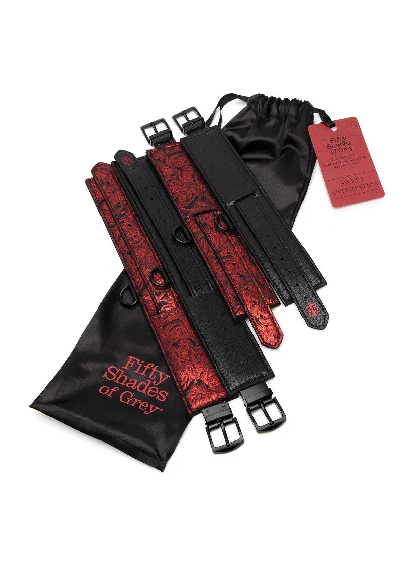 Bestel: Sweet Anticipation Under Mattress Restraint Set by Fifty Shades of Grey - bij Happytoys.nl, happytoys.be, Happytoys.ae: erotische sex webshop | liever Happy dan Easy ⭐⭐⭐⭐⭐