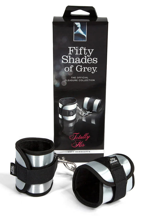 Totally His Soft Handcuffs Fifty Shades of Grey - Happytoys Sexshop: Toys for Feeling Happy & Easy 😊 - Discreet geleverd