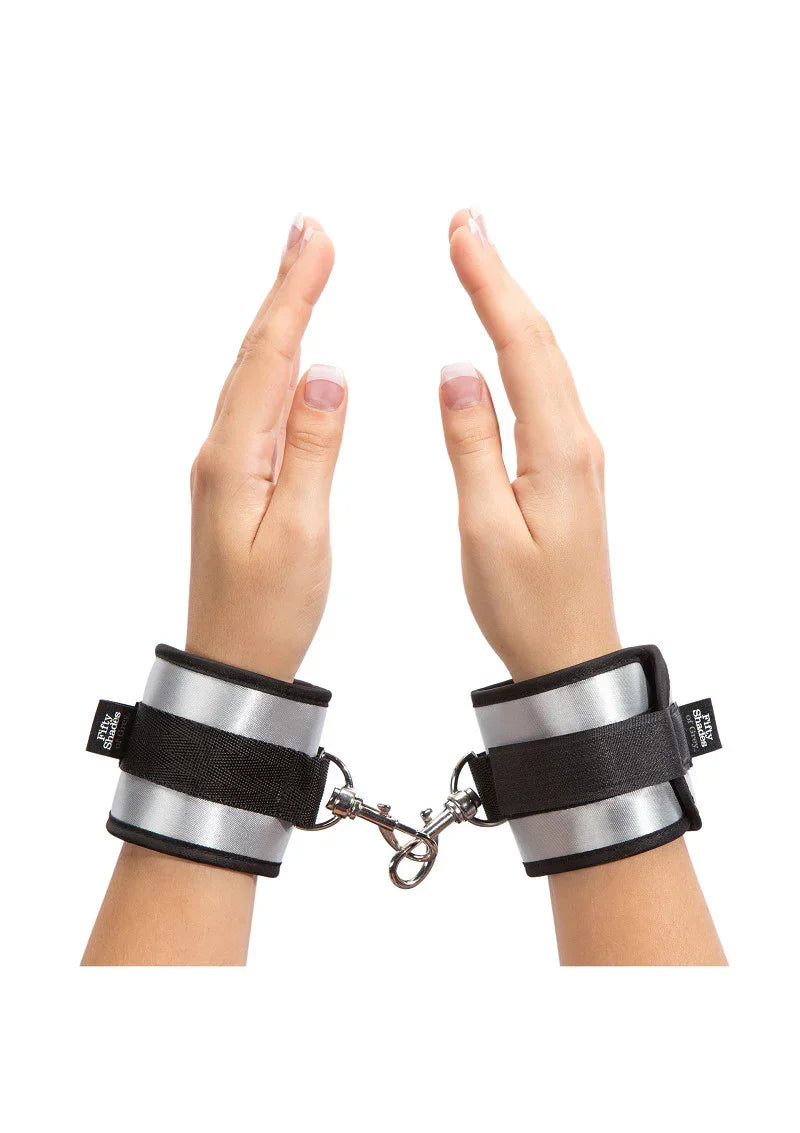 FiftyShadesofGreyTotallyHisSoftHandcuffs6 @ Happytoys Sexshop: online sex shop for Feeling Happy & Easy 😊 the erotic store owned by a woman