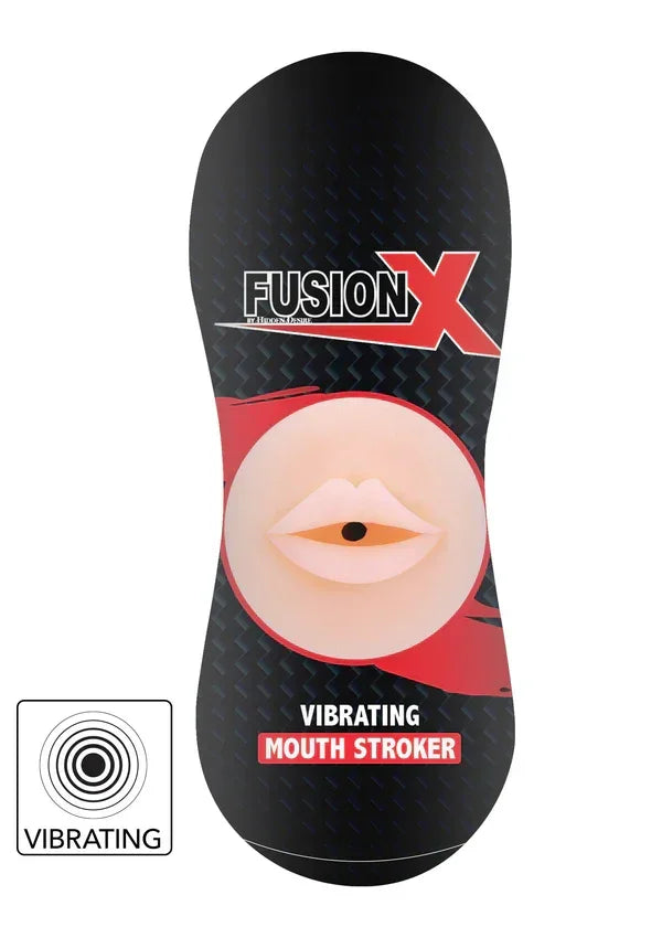 Bestel: Fusion Vibrating Stroker Mouth by Hidden Desire - bij Happytoys.nl, happytoys.be, Happytoys.ae: erotische sex webshop | liever Happy dan Easy ⭐⭐⭐⭐⭐