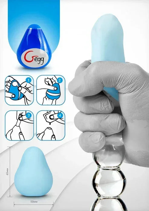 Bestel: G - Egg Masturbator by G - Vibe - bij Happytoys.nl, happytoys.be, Happytoys.ae: erotische sex webshop | liever Happy dan Easy ⭐⭐⭐⭐⭐