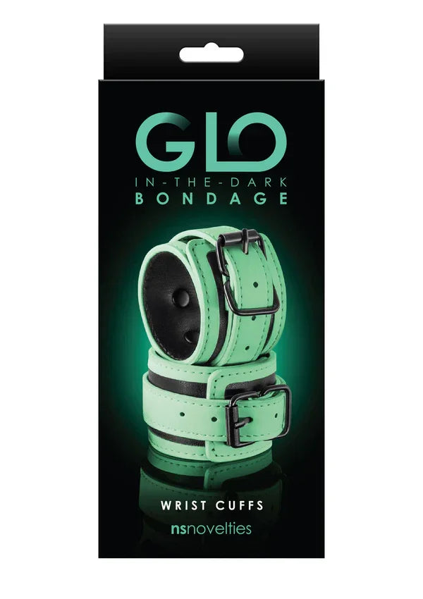 GLO Bondage Wrist Cuff by NS Novelties - Happytoys Sexshop: online sex shop for Feeling Happy & Easy 😊 - Discreet geleverd