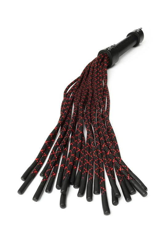 Genuine Leather Knot Flogger @ Hidden Desire