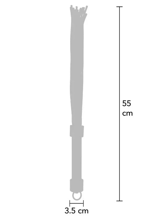 Genuine Leather Knot Flogger @ Hidden Desire