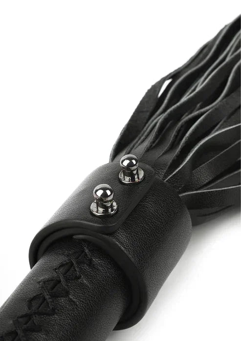 Bestel: Genuine Leather Whip 55cm by Hidden Desire - bij Happytoys.nl, happytoys.be, Happytoys.ae: erotische sex webshop | liever Happy dan Easy ⭐⭐⭐⭐⭐