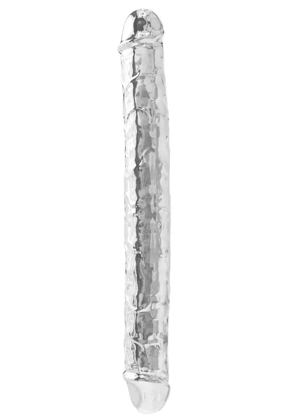 Bestel: Get Real Clear Double Dong 13' by ToyJoy - bij Happytoys.nl, happytoys.be, Happytoys.ae: erotische sex webshop | liever Happy dan Easy âââââ