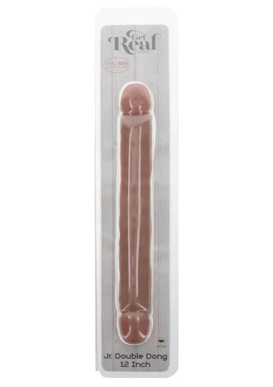 Get Real Junior Double Dong 12' by ToyJoy - Happytoys Sexshop: Toys for Feeling Happy & Easy π - Discreet geleverd