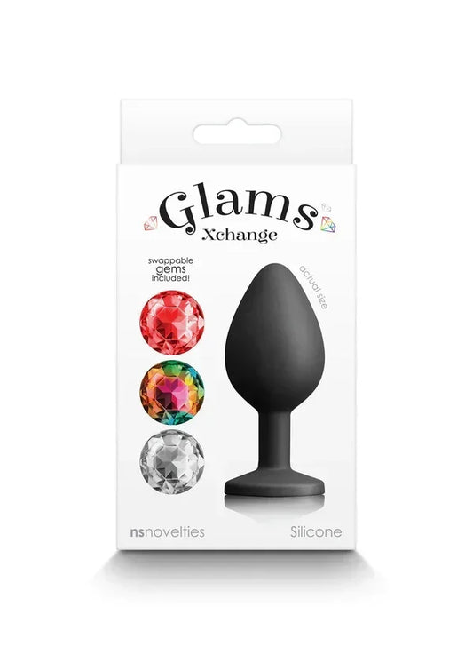 Glams Xchange Round Medium by NS Novelties - Happytoys Sexshop: online sex shop for Feeling Happy & Easy 😊 - Discreet geleverd