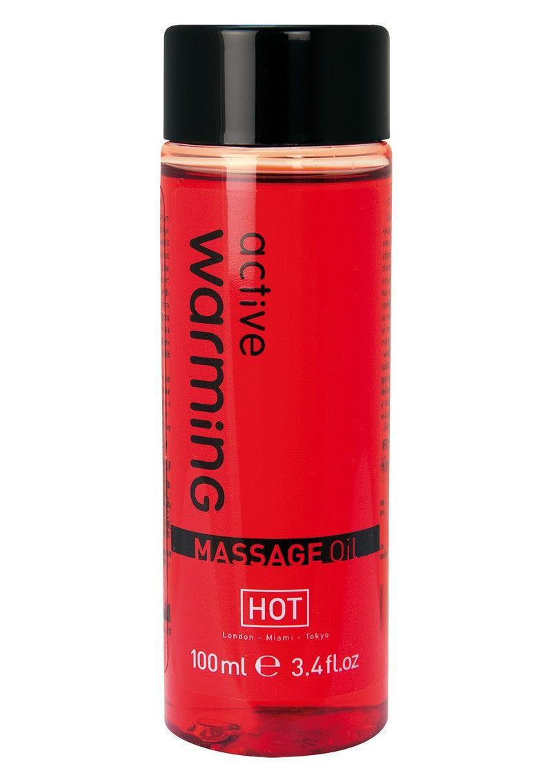 HOT Massageoil Warming 100ml - Happytoys Sexshop: Toys for Feeling Happy & Easy 😊 - Discreet geleverd