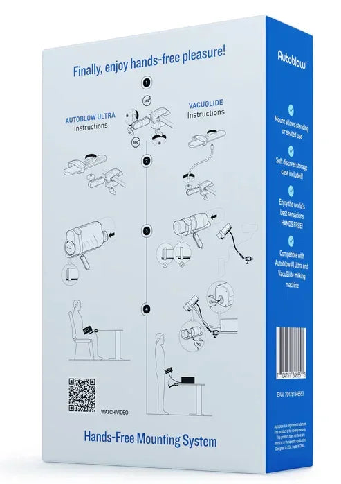 Hands-Free Mounting System for Autoblow by Autoblow - Happytoys Sexshop: online sex shop for Feeling Happy & Easy 😊 - Discreet geleverd