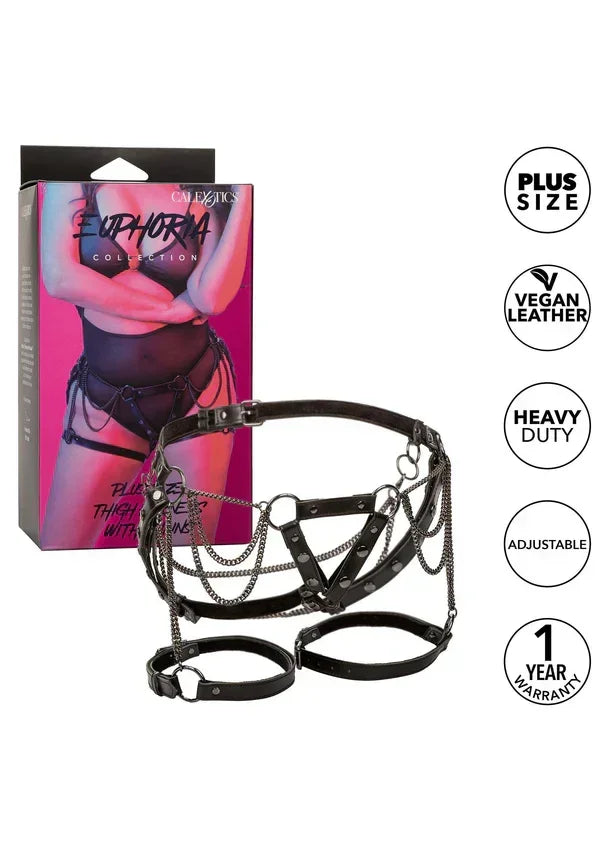 Bestel: Harness With Chains Plus by CalExotics - bij Happytoys.nl, happytoys.be, Happytoys.ae: erotische sex webshop | liever Happy dan Easy ⭐⭐⭐⭐⭐