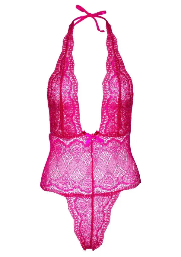 Bestel: Heart Lace Teddy by Daring Intimates - bij Happytoys.nl, happytoys.be, Happytoys.ae: erotische sex webshop | liever Happy dan Easy ⭐⭐⭐⭐⭐
