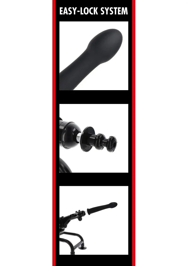 Bestel: Bangers Fuck Machines Smooth Dong Easy - Lock 19 cm by Hidden Desire - bij Happytoys.nl, happytoys.be, Happytoys.ae: erotische sex webshop | liever Happy dan Easy βββββ