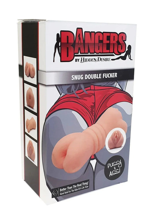 Bangers Snug Double Fucker Pussy/Ass by Hidden Desire - Happytoys Sexshop: Toys for Feeling Happy & Easy 😊 - Discreet geleverd