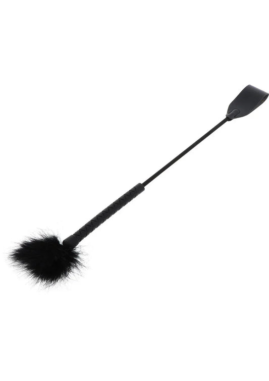 Hidden Desire Extreme Crop Whip & Feather Tickler - Happytoys Sexshop: online sex shop for Feeling Happy & Easy 😊 - Discreet geleverd