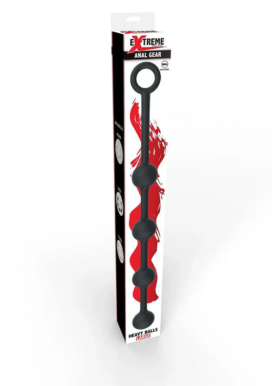 ♂ ♀ Hidden Desire Extreme Heavy Anal Balls Large - Happytoys Sexshop: online sex shop for Feeling Happy & Easy 😊 - Discreet geleverd