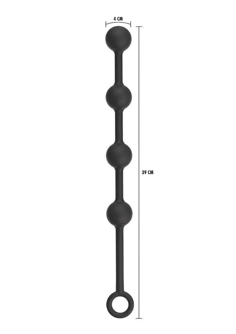 ♂ ♀ Hidden Desire Extreme Heavy Anal Balls Large - Happytoys Sexshop: online sex shop for Feeling Happy & Easy 😊 - Discreet geleverd