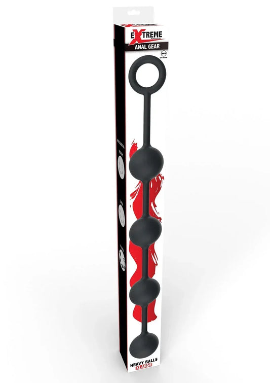♂ ♀ Hidden Desire Extreme Heavy Anal Balls XLarge - Happytoys Sexshop: online sex shop for Feeling Happy & Easy 😊 - Discreet geleverd