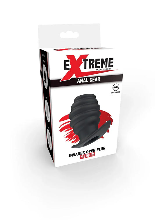 β β Hidden Desire Extreme Invader Open Plug Medium - Happytoys Sexshop: Toys for Feeling Happy & Easy π - Discreet geleverd